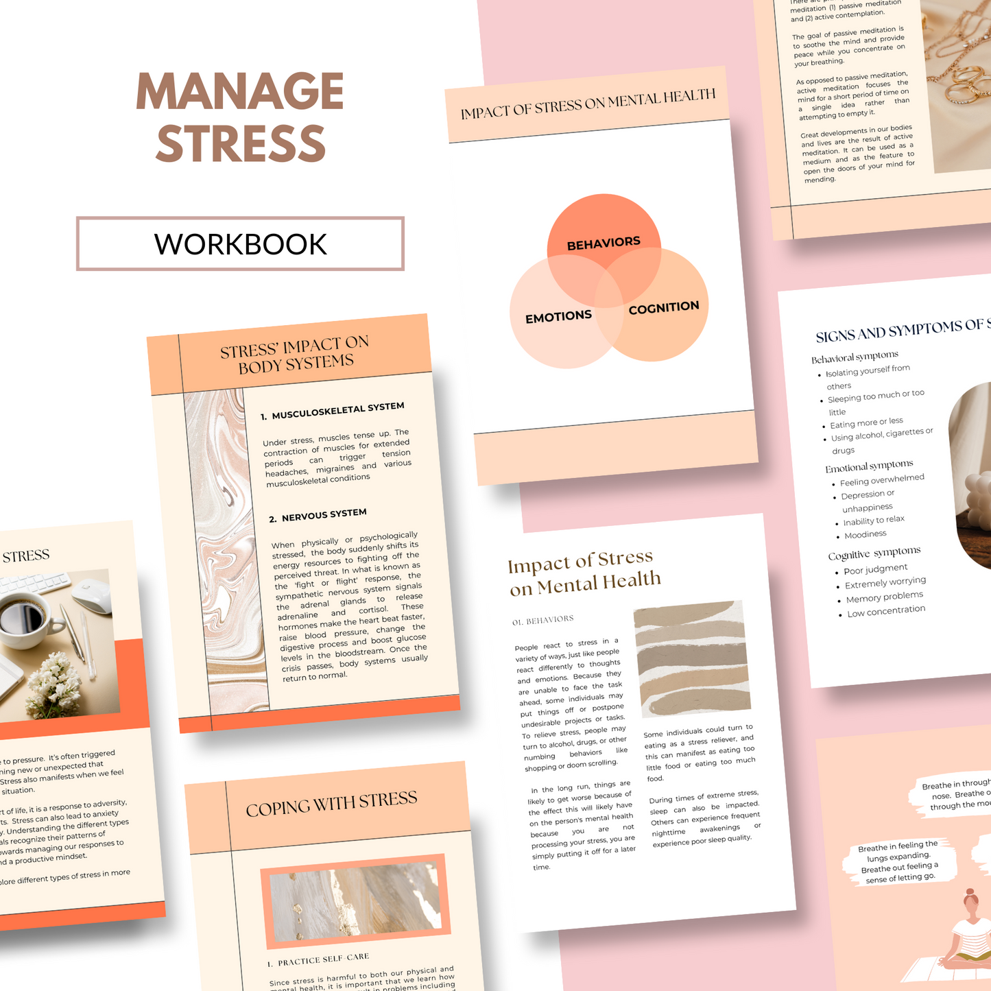 Manage Stress *Digital* Workbook