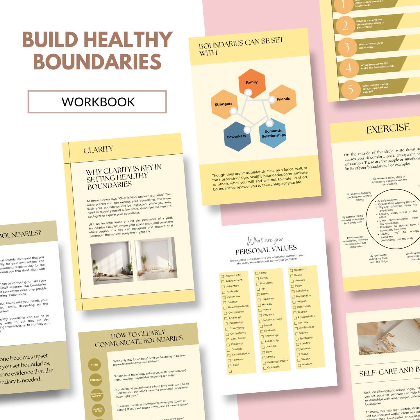 Build Healthy Boundaries *Digital* Workbook