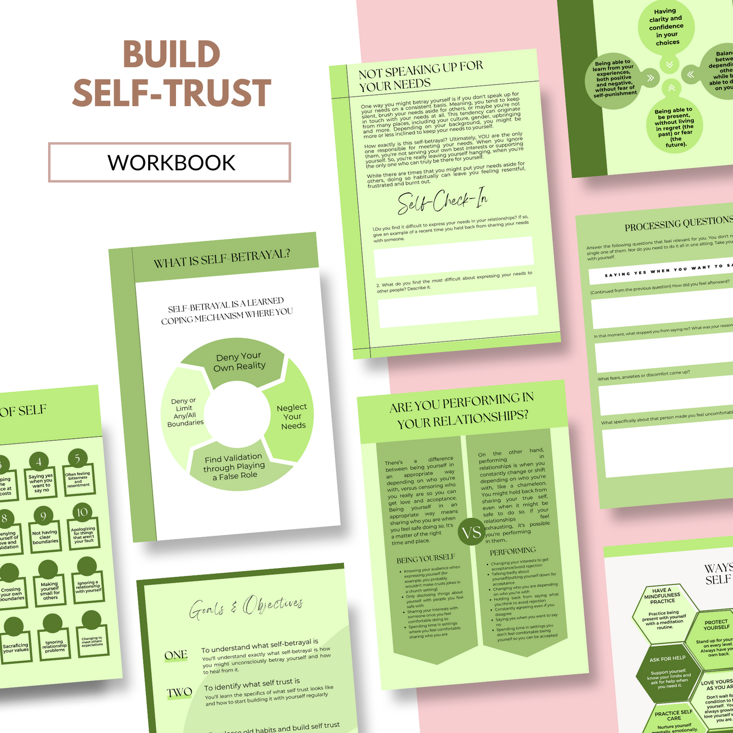 Build Self-Trust *Digital* Workbook