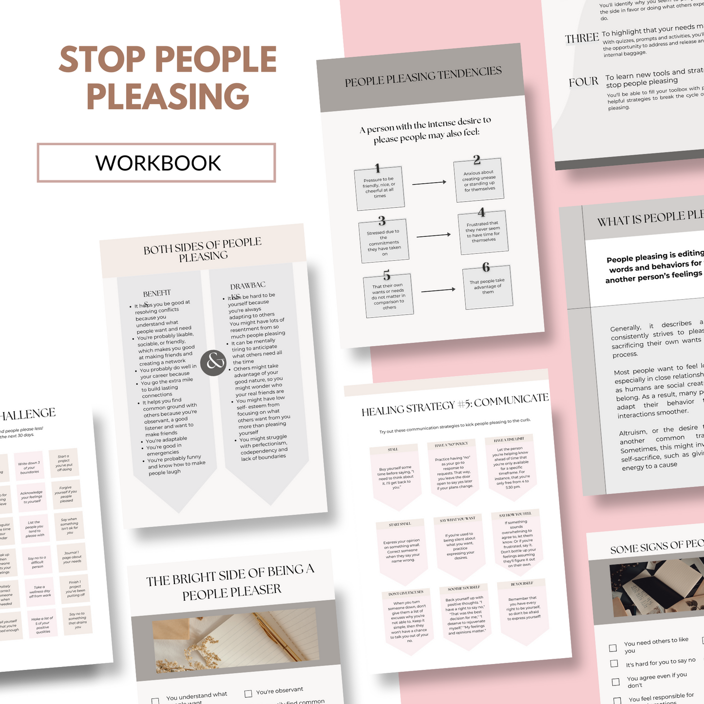 Stop People Pleasing *Digital* Workbook