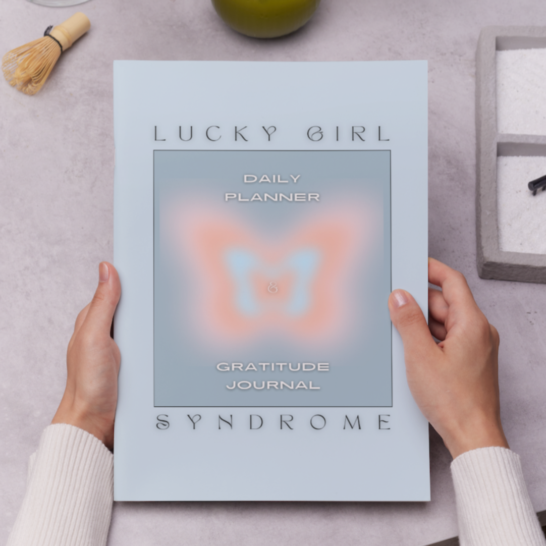 Lucky Girl Syndrome Daily Planner & Gratitude Journal: Manifest the life of your dreams & Unlock your true potential